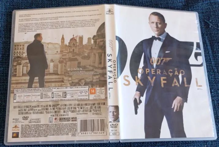 DVD 007 Operação Skyfall