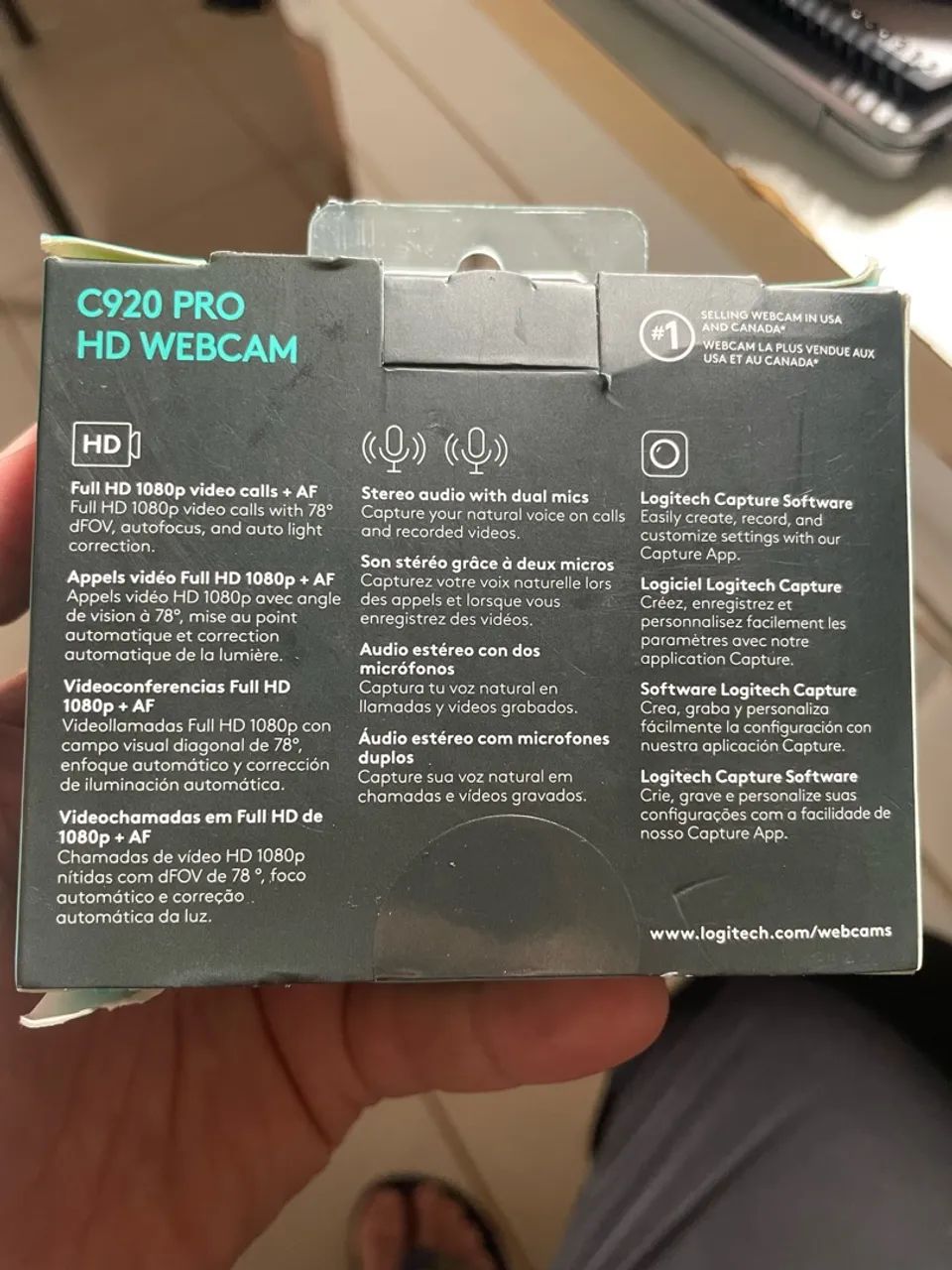 WEB CAM C920 PRO HD - Foto 2