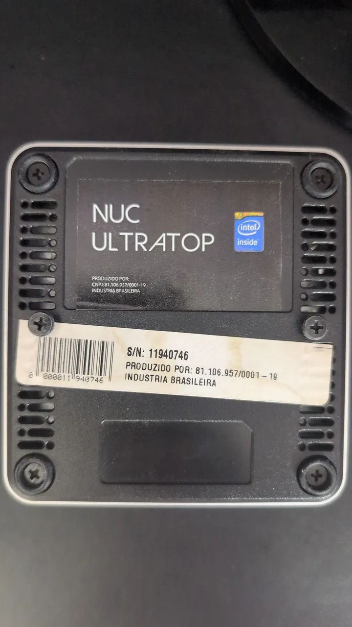 Computador Intel nuc ultratop