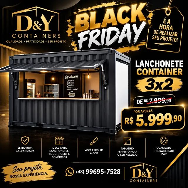 Black Friday D&Y Containers-Preços nunca vistos antes! - Foto 2