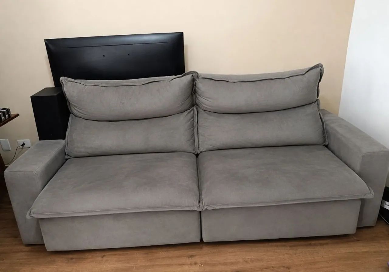 Sofá retrátil Suede