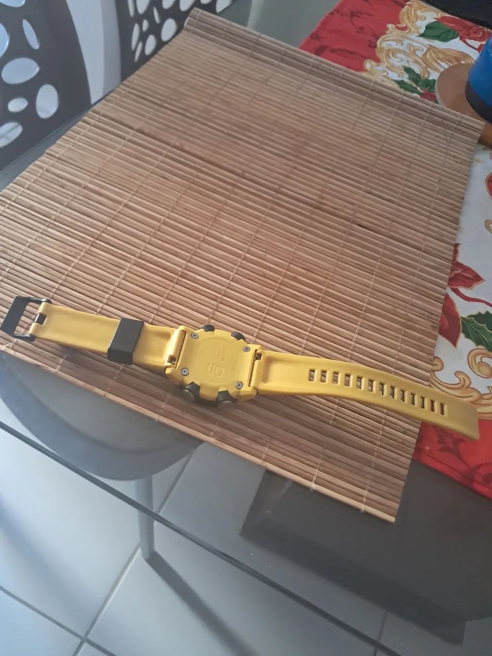Relógio Casio G-Shock Carbon Core Guard GA-2000 Amarelo e Preto - Foto 3