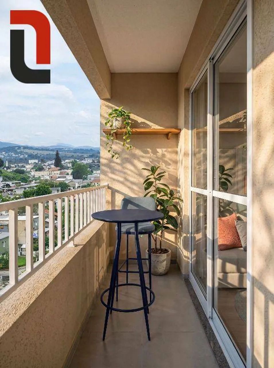 Hauer 4You Apto 39m² 2 quartos, sacada e 1 vaga - Foto 3