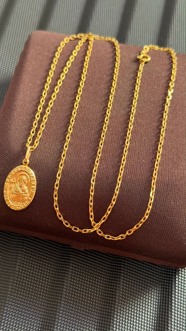 Cordão de ouro 18k - Foto 2