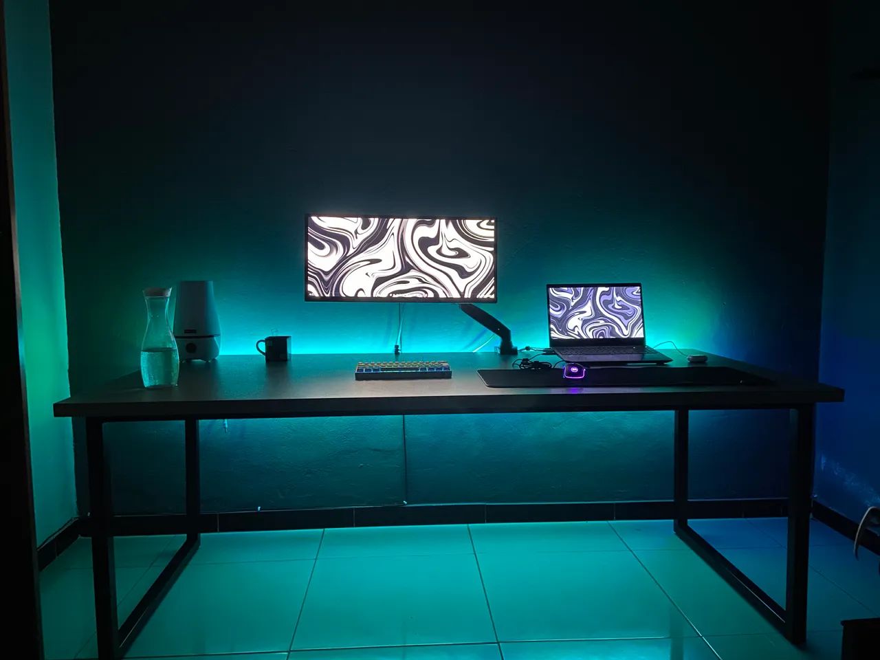 Mesa grande escrit ório  - Foto 2