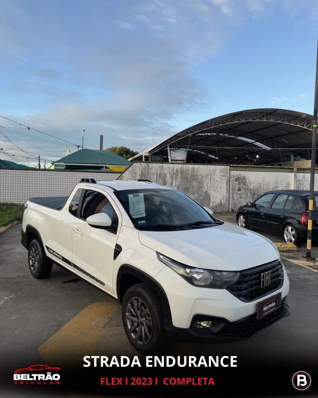 Fiat Strada Endurance 1.4 Flex 8V CS Plus 2023 - Foto 3