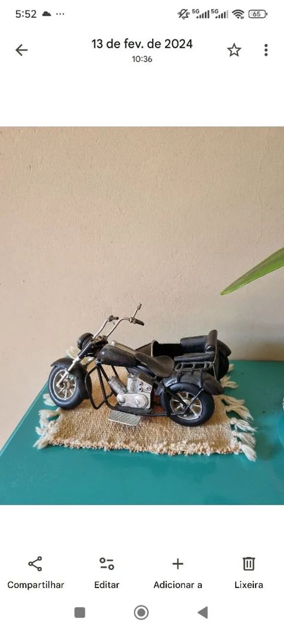 Moto Pra Coleção 