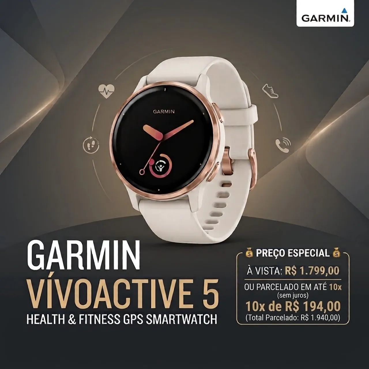 Garmin Forerunner 165 e Vivoactive 5 - Foto 2