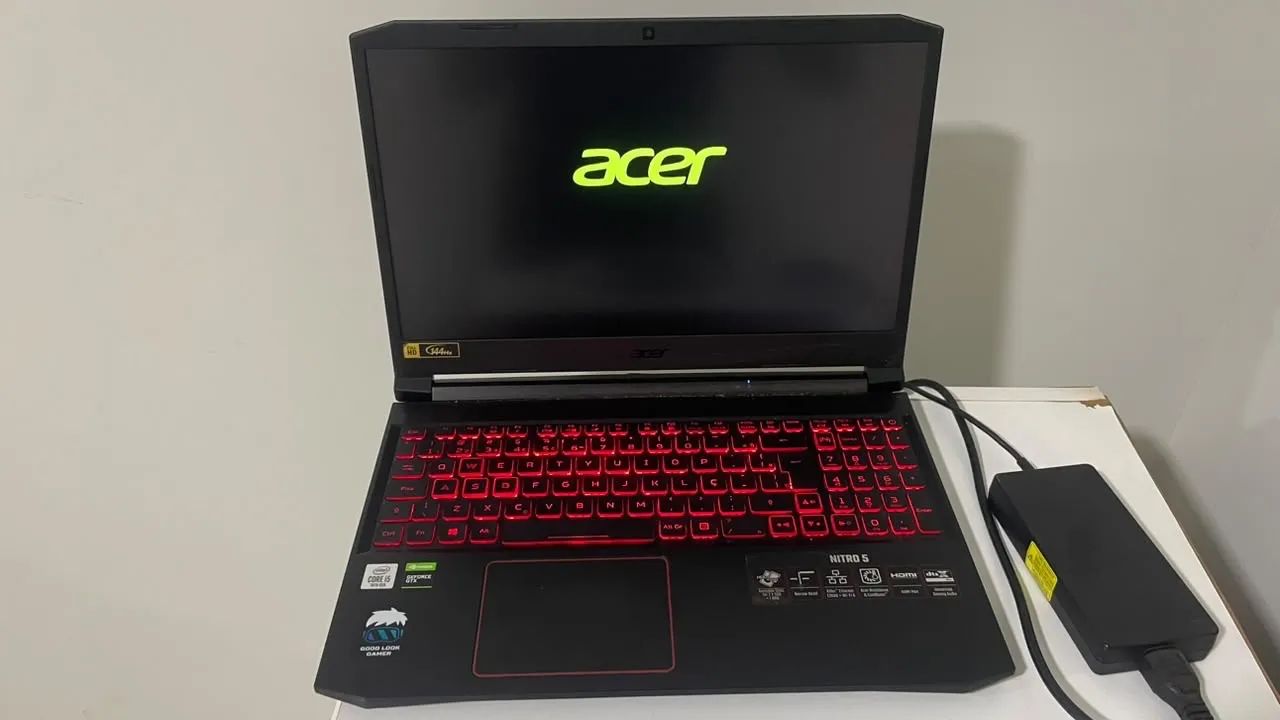 Notebook gamer da acer i5