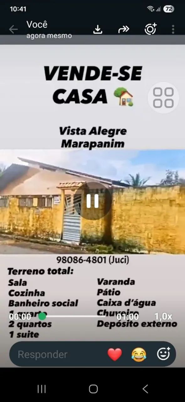 Casa em Vista Alegre Marapanim