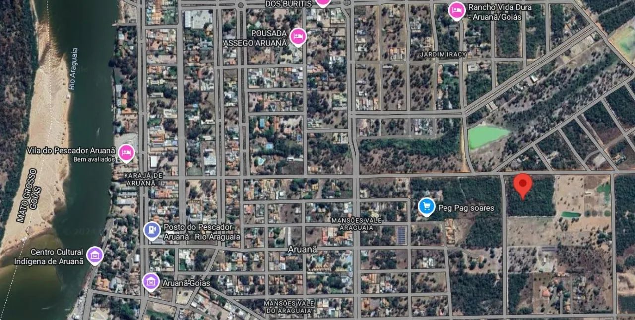 Área para Venda em Aruanã, Centro