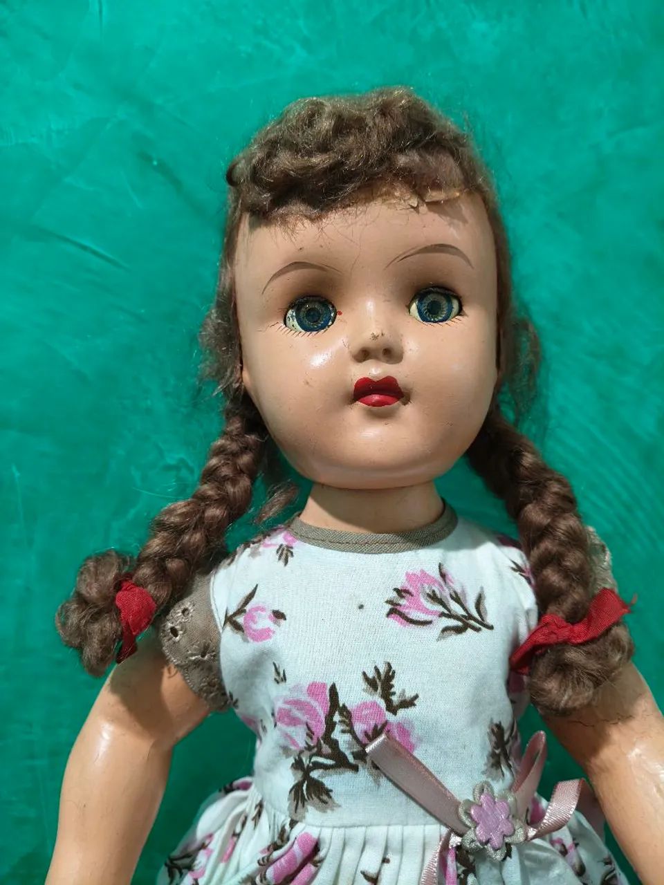 Boneca de massa antiga  - Foto 4