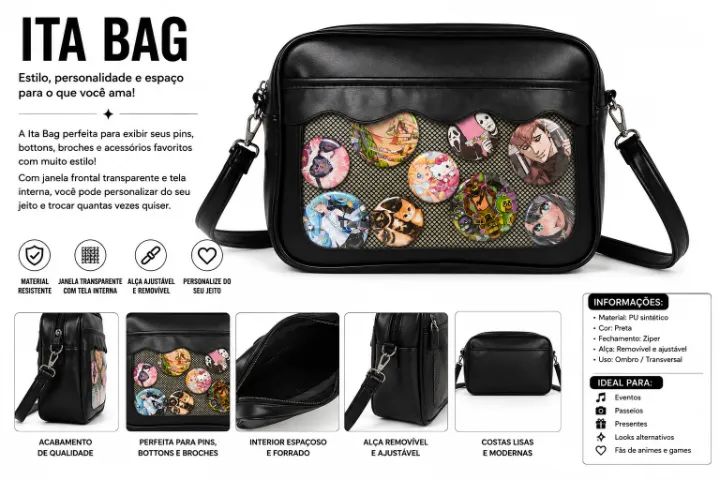 Bolsa Ita bag grande - Foto 2