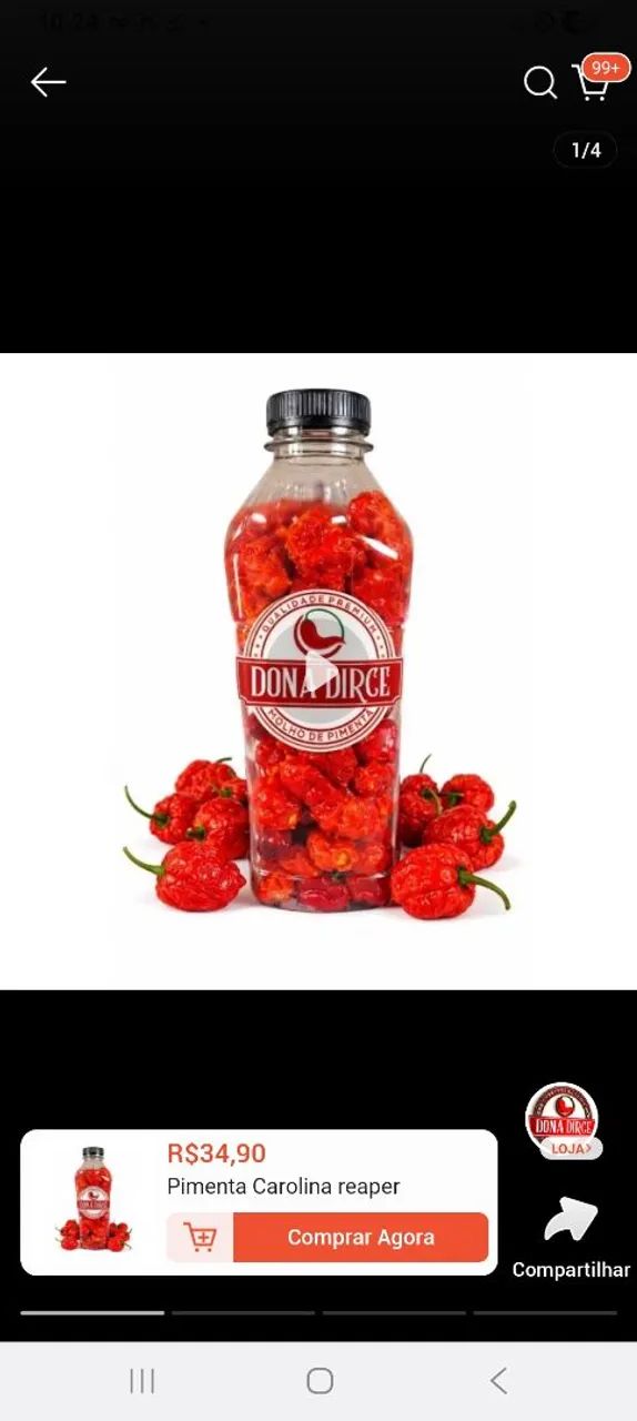 Pimentas Carolina reaper  - Foto 2