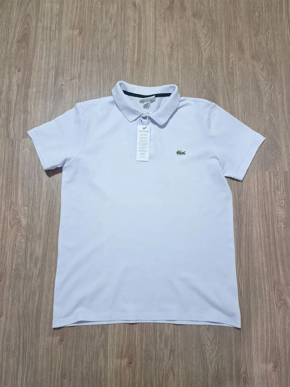 Camisa Polo Lacoste Branca  - Foto 3