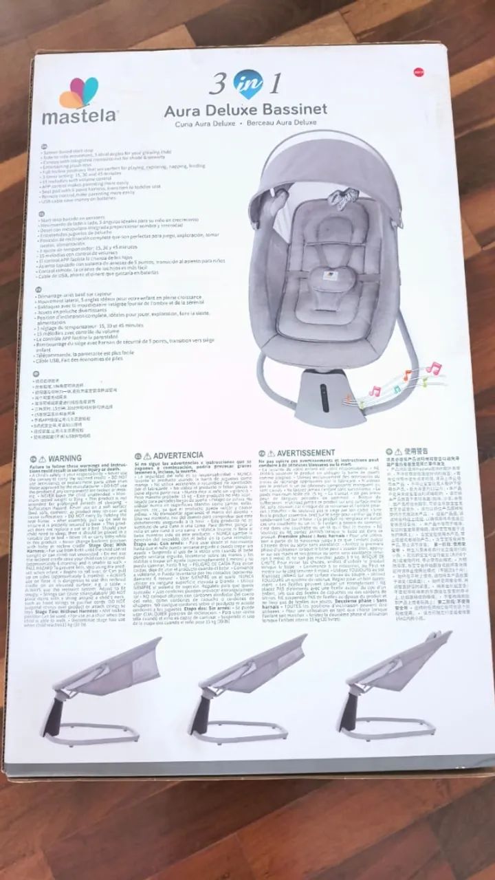 Cadeira de Balanço para Bebê - Foto 3