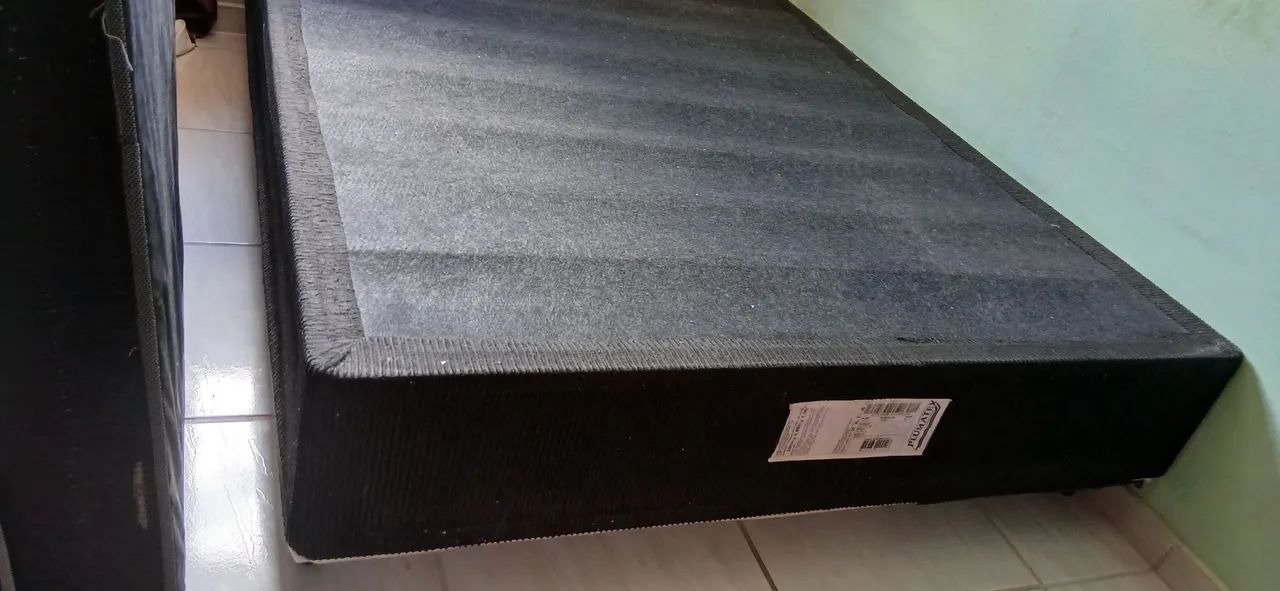 Base box para colchão de casal 
