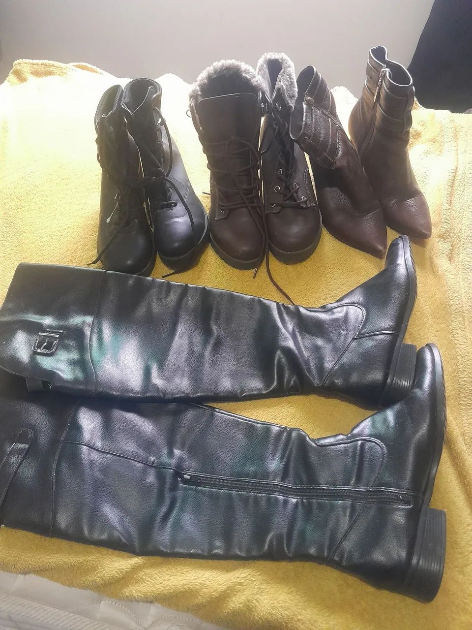Botas femininas 