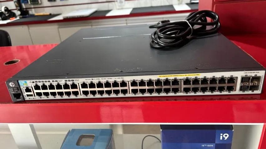 Switch HP E3800-48G-PoE+-4SFP+ (modelo J9574A) - Foto 2