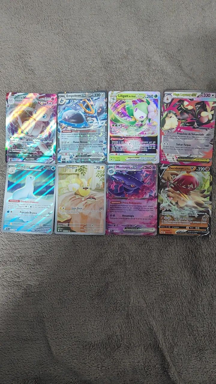 Cartas Pokémon Originais