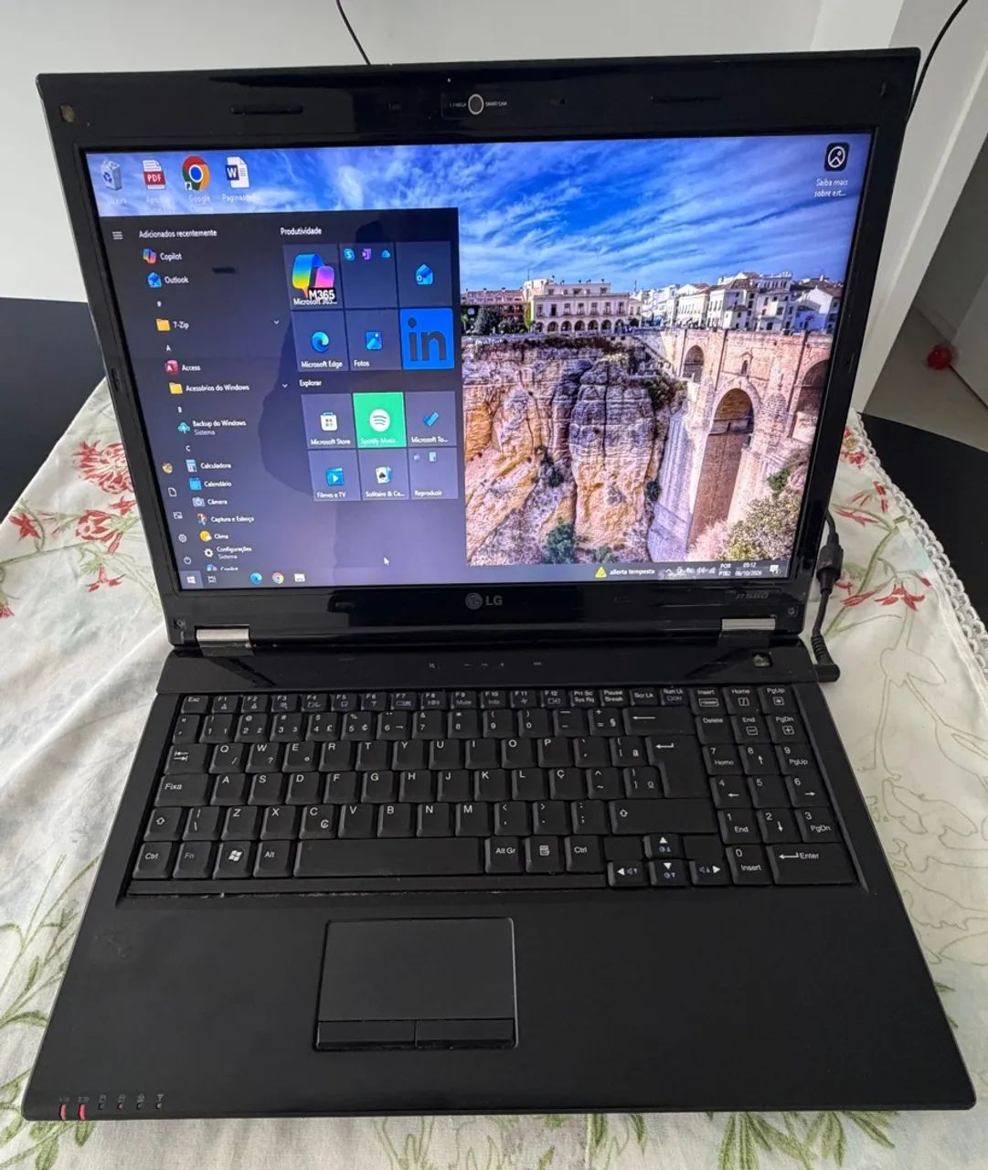 Notebook LG R580 