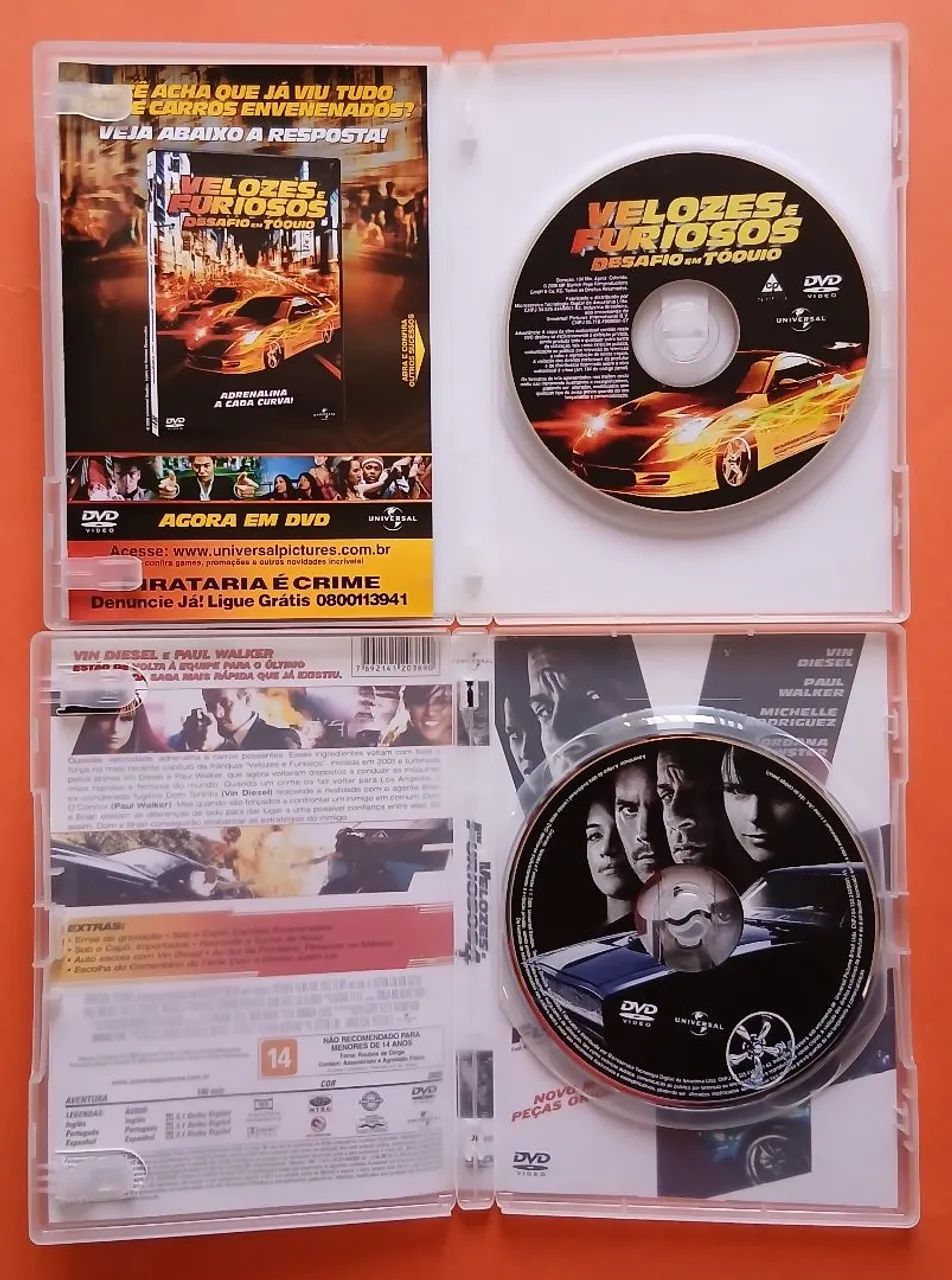 Dvd Coleção Velozes e Furiosos 1 à 8 - Foto 4