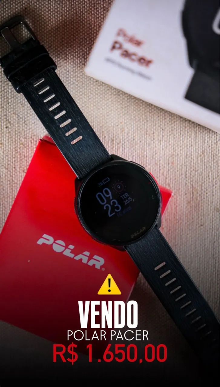 Relógio Polar Pacer - Esportes