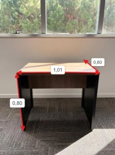 MESA PARA ESCRITÓRIO ESCRITOLÂNDIA - EXCELENTE ESTADO  - Foto 4