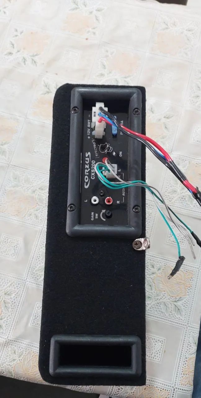 Caixa Slim Cxms200 Sub 8'' Amplificada - Corzus Cor Preto - Foto 3