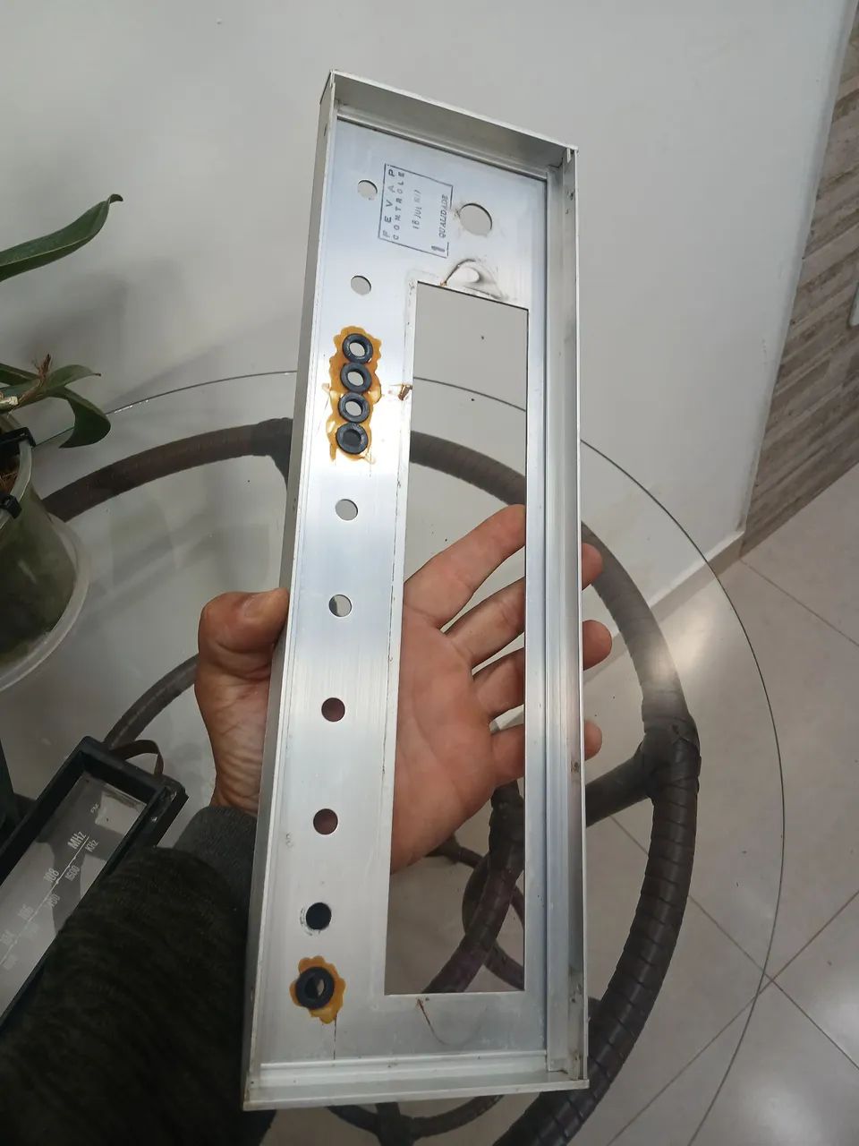 Painel frontal receiver Polyvox Pr 1500 - Foto 4