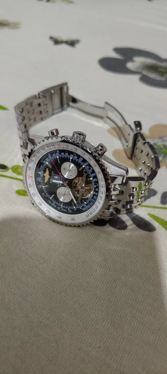 RELÓGIO BREITLING NAVITIMER AVIATOR AUTOMÁTICO - Foto 5