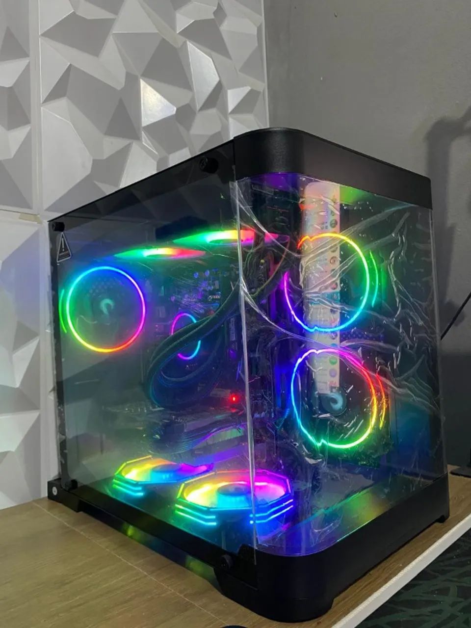 PC Gamer Ryzen 5, RX 590 (Roda tudo) - Foto 3