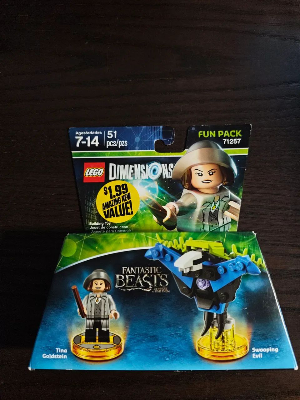 Lego Dimensions Tina Goldstein e Swooping Evil - Novo e Lacrado 