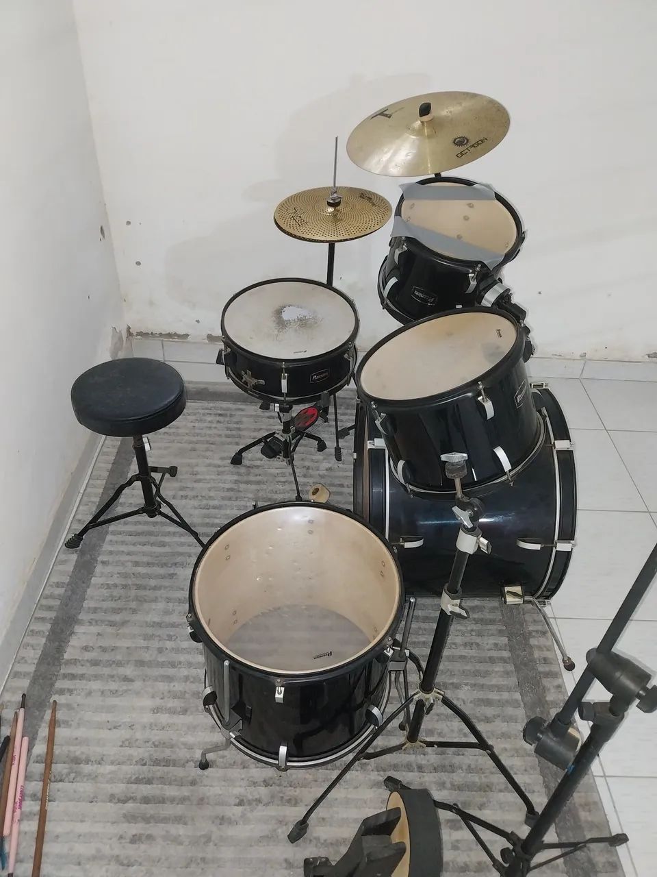 Bateria acústica prêmio  - Foto 3