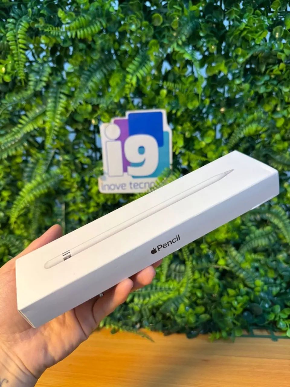 Apple Pencil 1° geração A1603 Cor: branco Possui caixa com todos