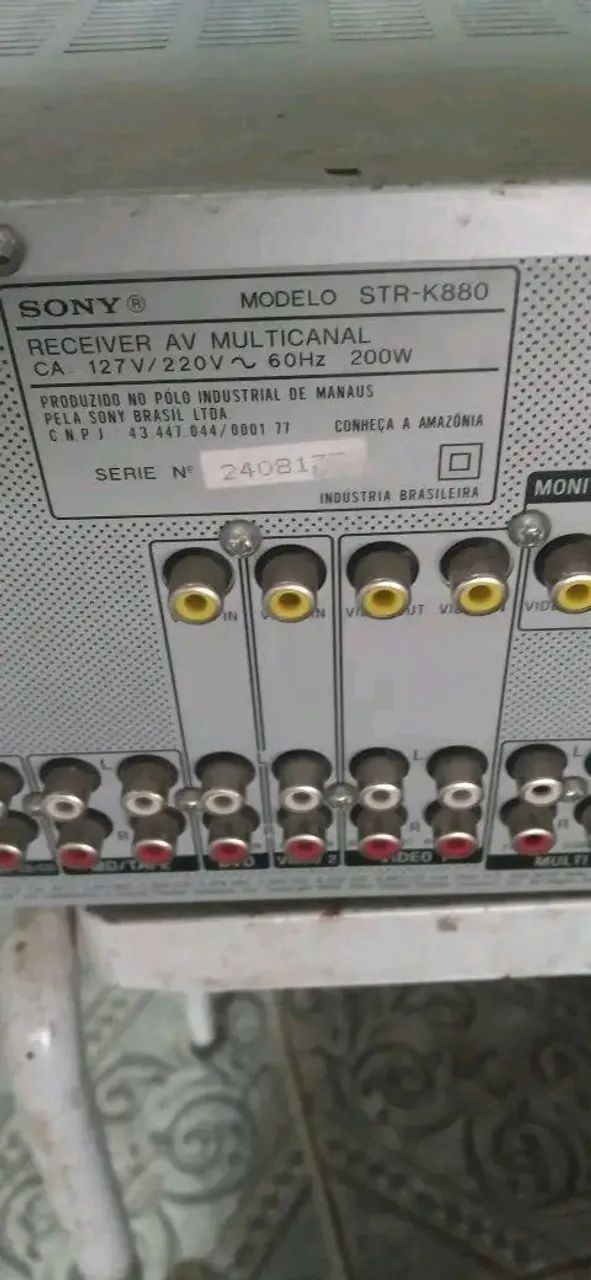 Receiver sony str k880  - Foto 3