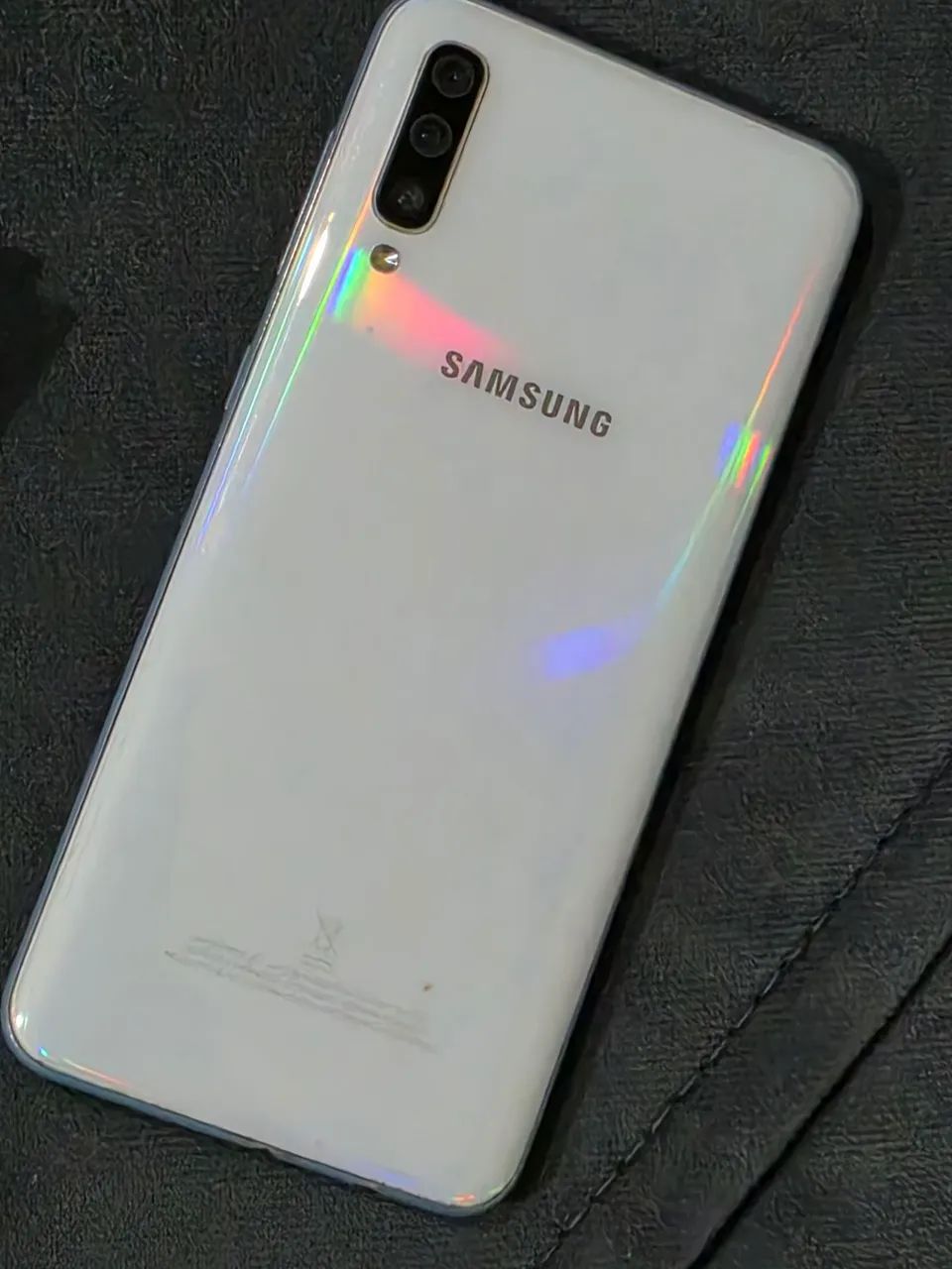 Celular A50 na caixa com nota tela trincada - Foto 3