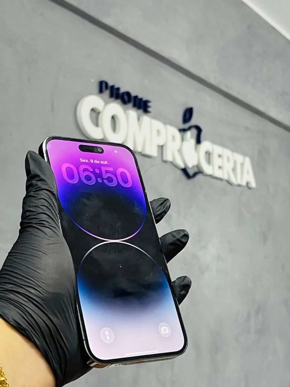 iPhone 14 PRO MAX 256GB / troco por iPhone 11 ou superior + volta - Foto 2