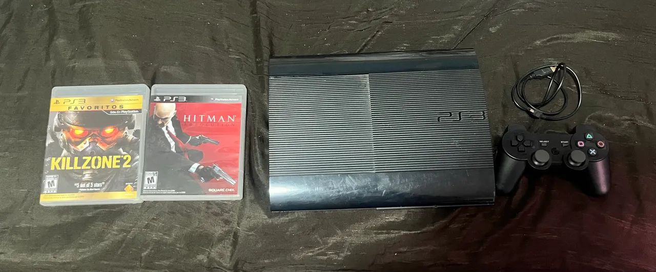 PS3 super slim desbloqueado  - Foto 3