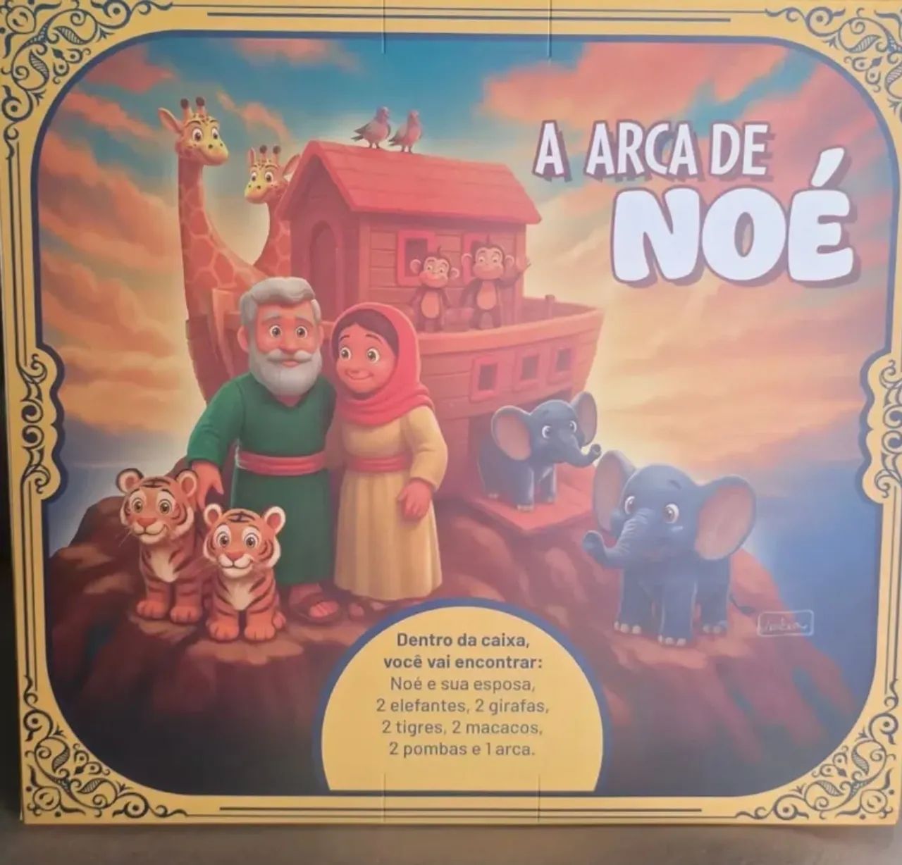Vendo arca de Noé nova e barato