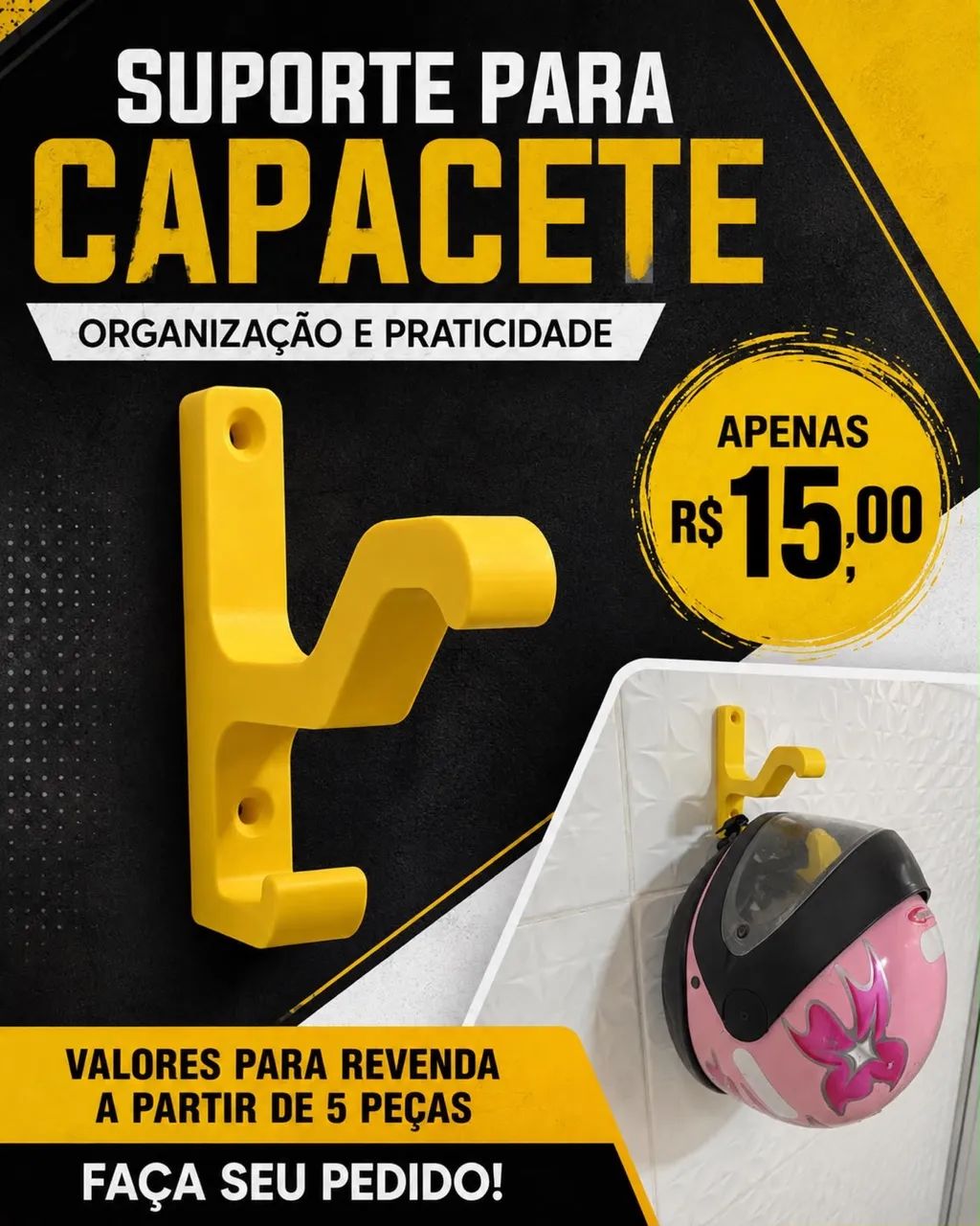 Suporte para Capacete