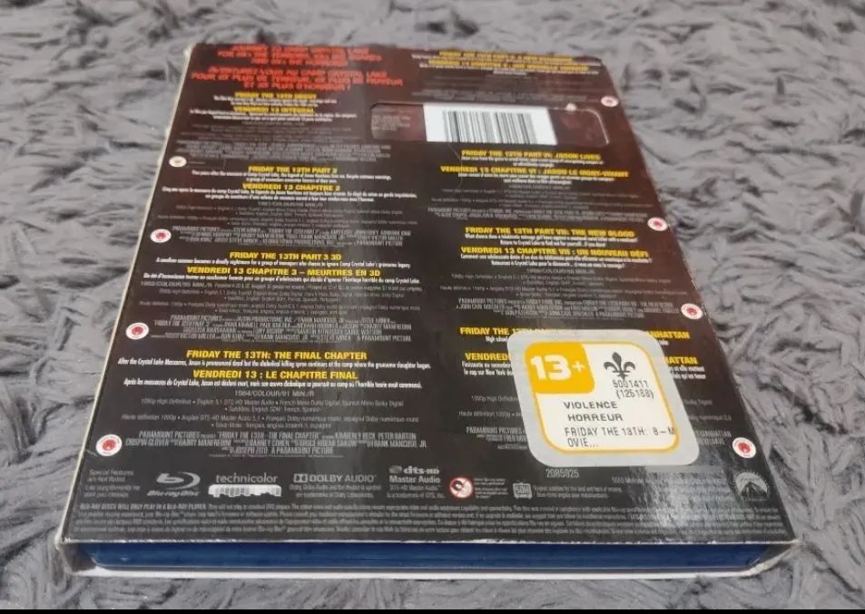 Blu Ray Box Sexta-feira 13 - Foto 2