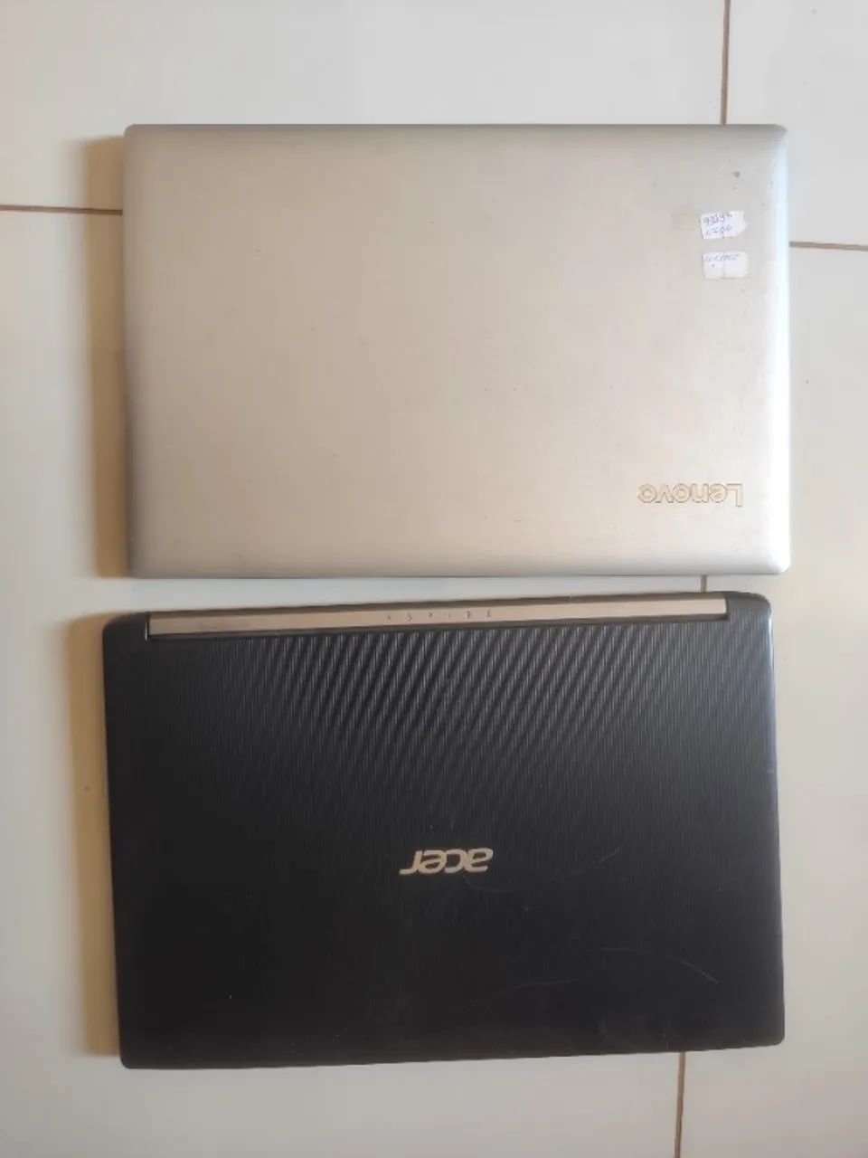 Notebook para retirada de peças