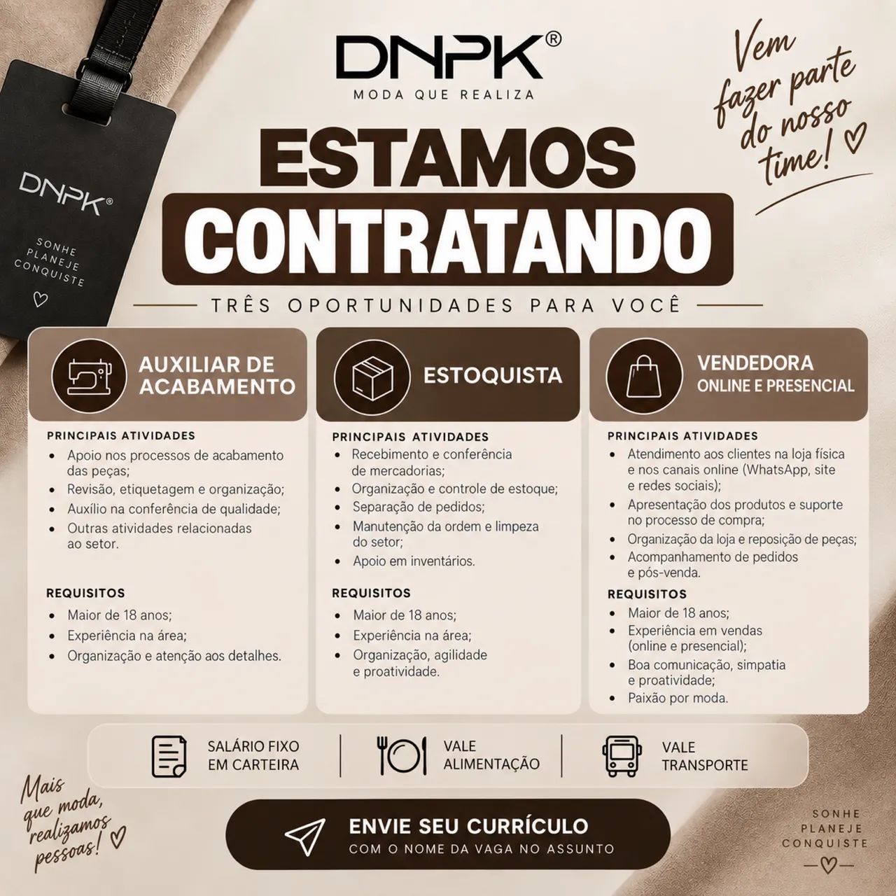 Vagas DNPK