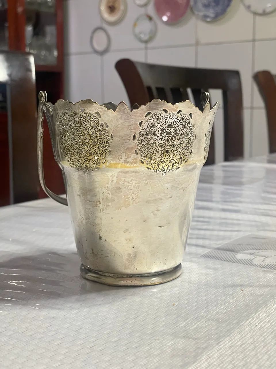 Balde de gelo em prata - Foto 2