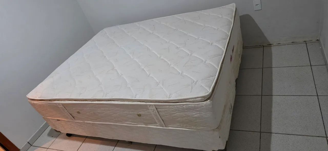 CAMA BOX QUEEN MOLAS ENSACADAS - Foto 2