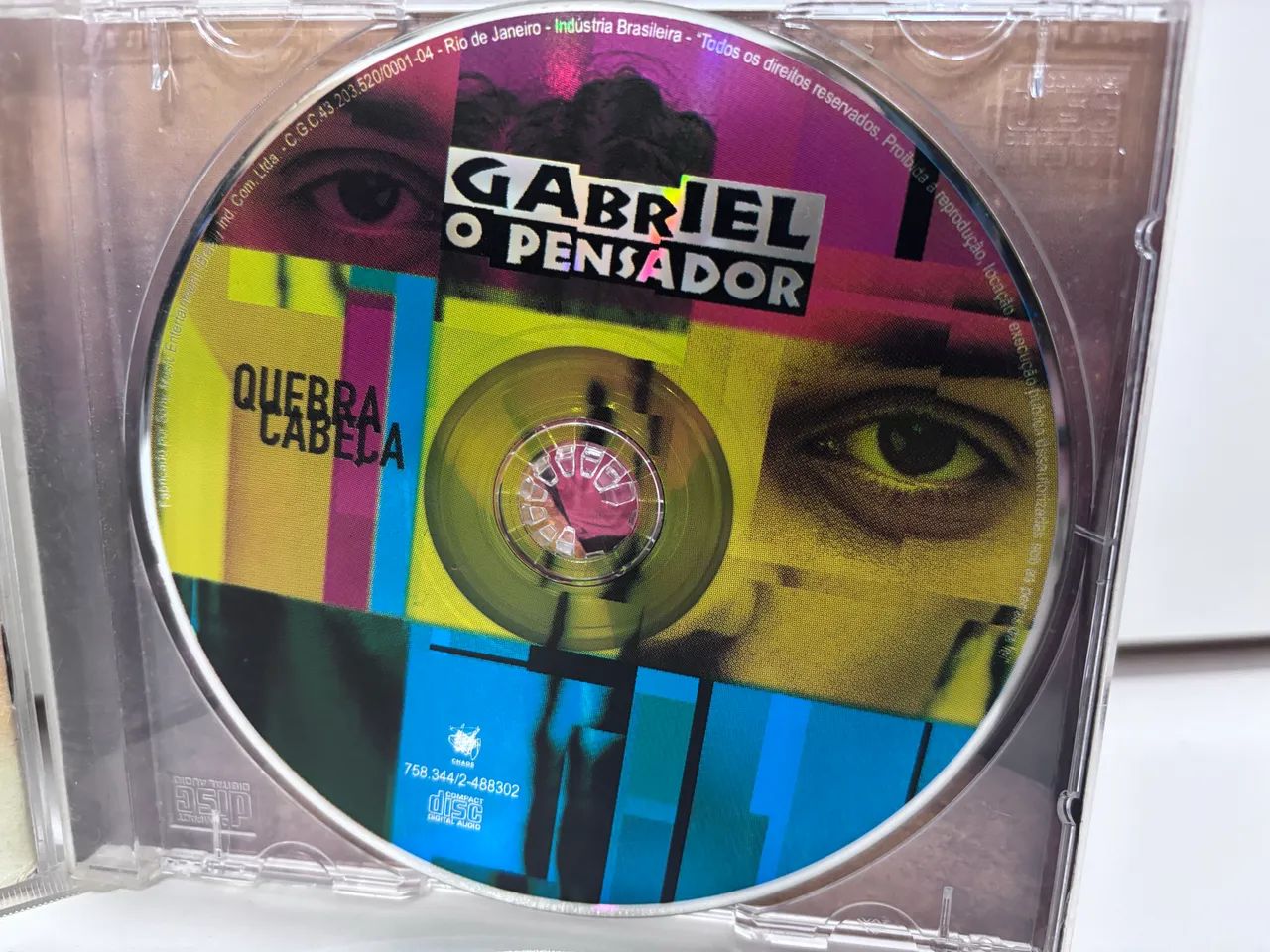 CD original Gabriel o Pensador - Quebra-Cabeça 1997 - Foto 3