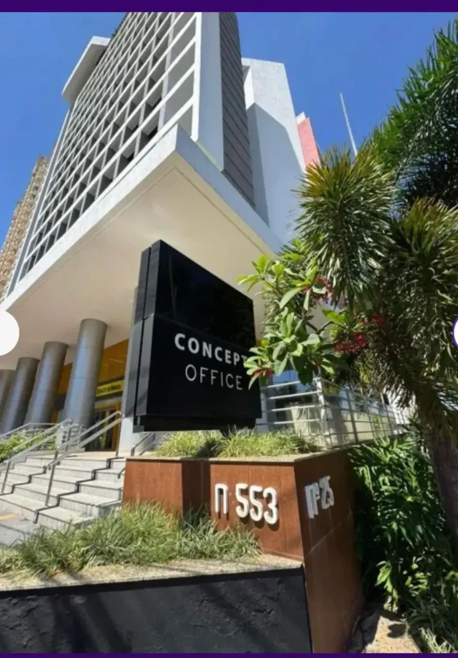 Sala comercial à venda, com 37m², Edifício Concept Office, próximo ao Shopping Flamboyant.