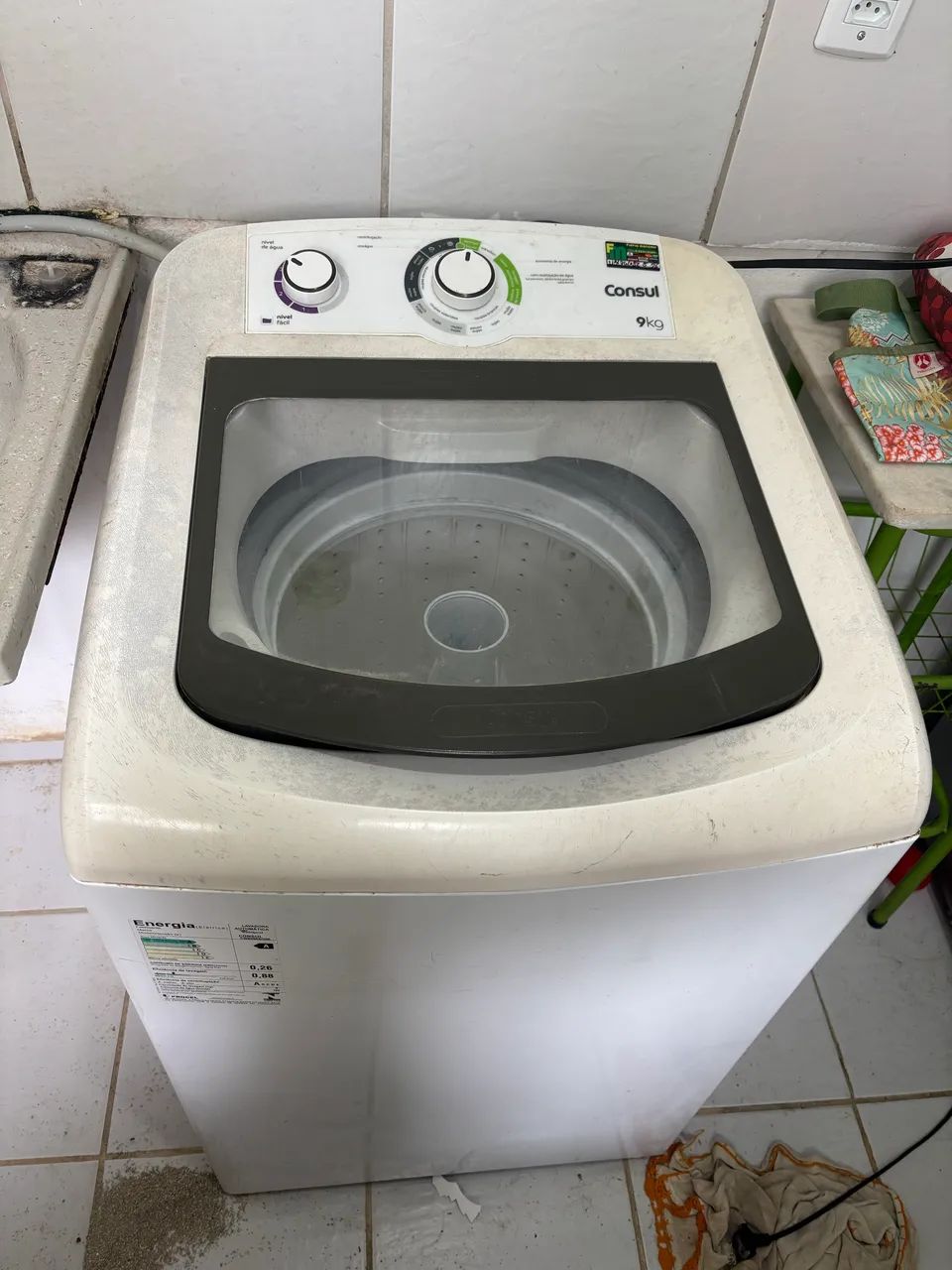 Máquina de lavar Consul 9kg