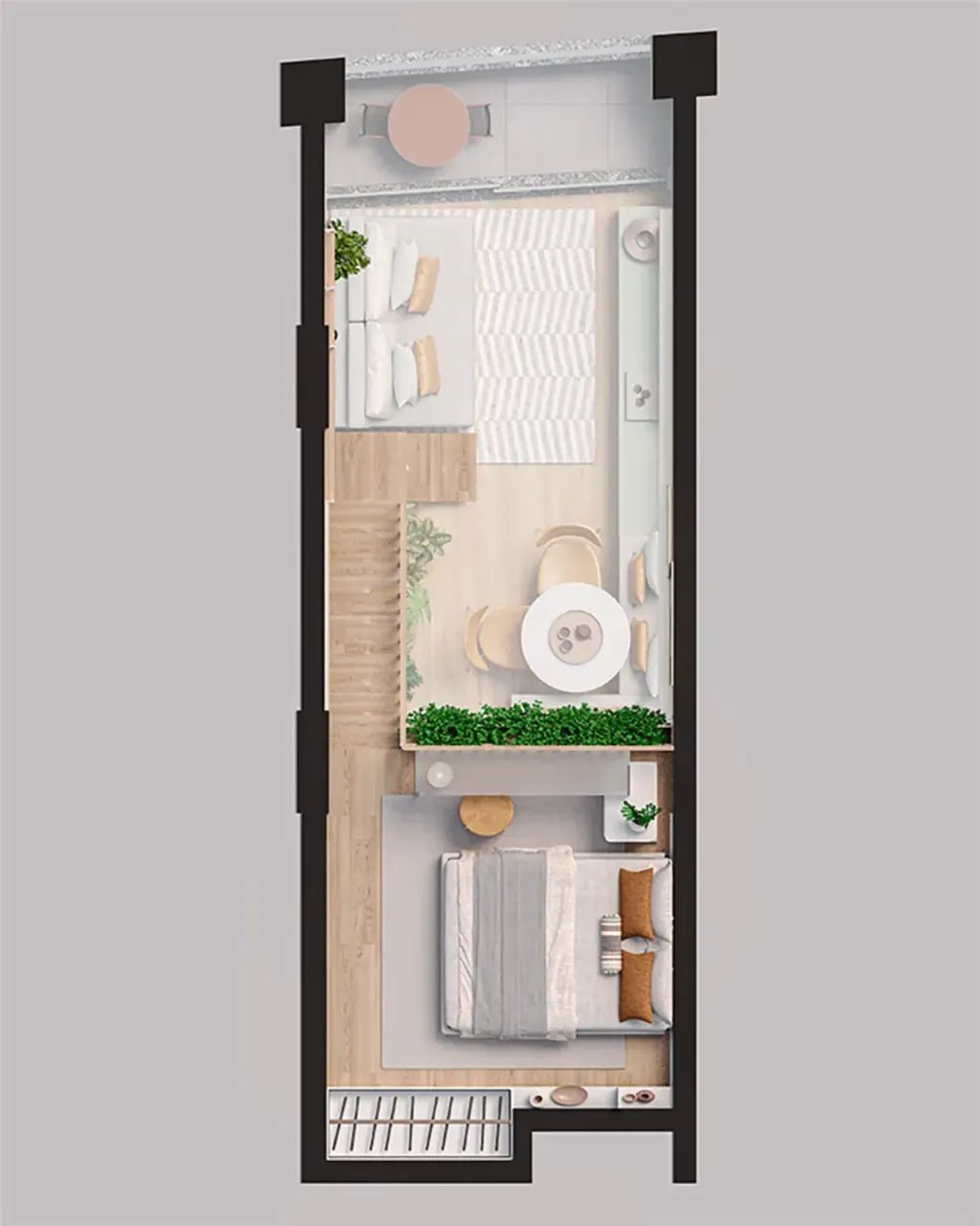 PLANTA 30m²